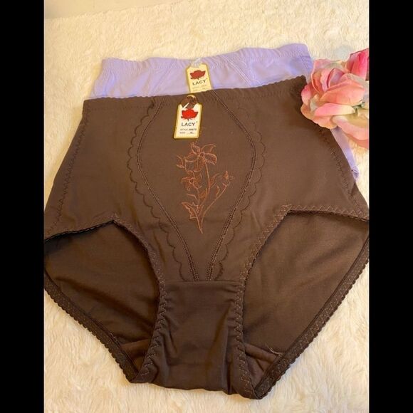 Lacy assorted embroidery floral print Underwear XL - Picture 1 of 11